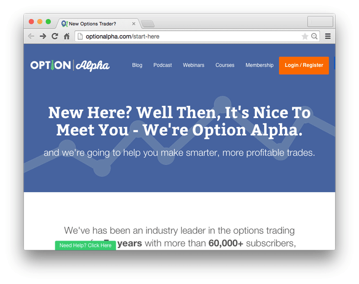 Optional Alpha
